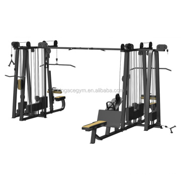 Professionelles Fitnessstudio Commercial Multi-Jungle 8-Stack